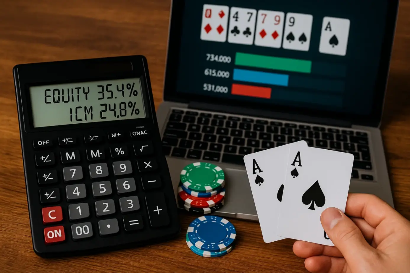 Калькулятор эквити и ICM — анализ решений в турнирах