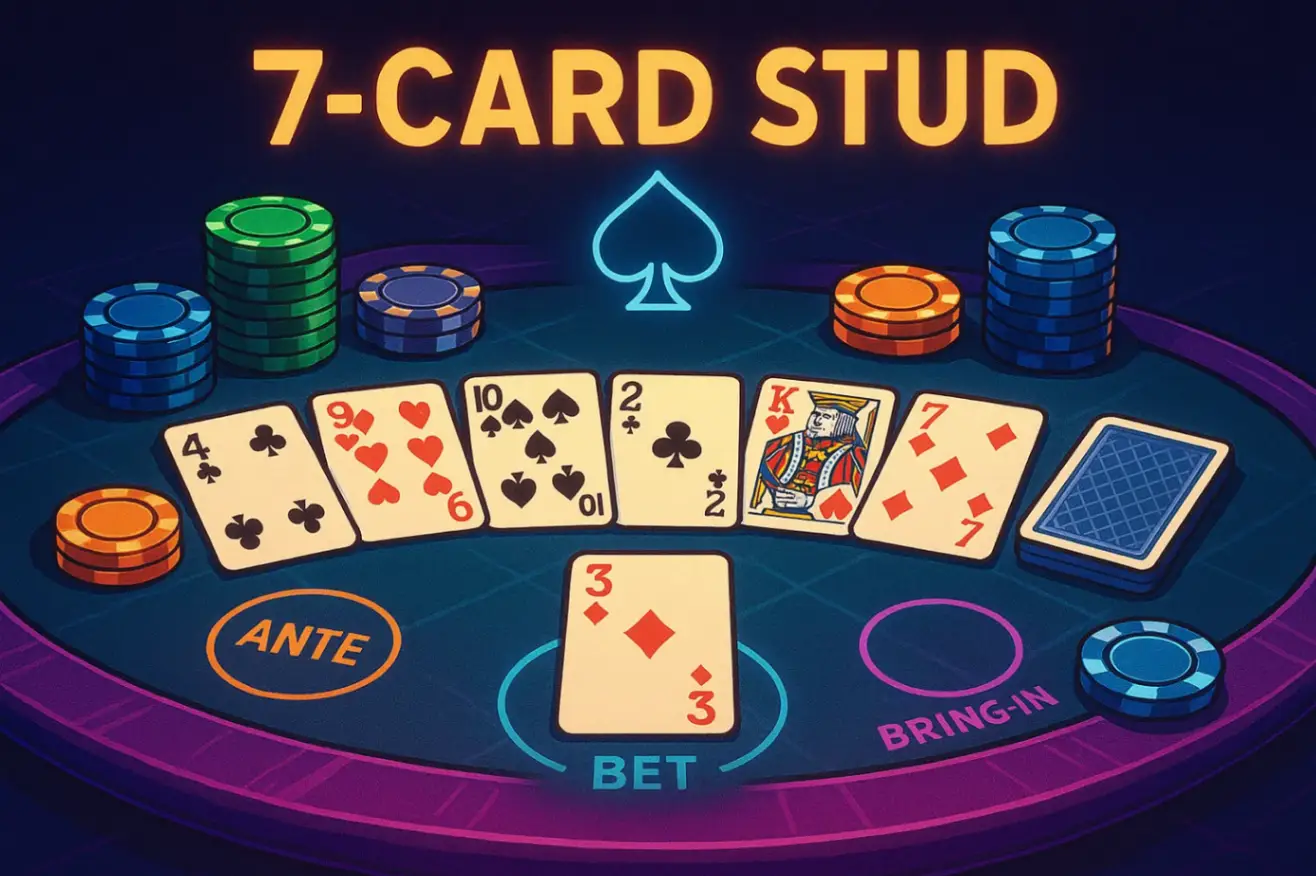 7-Card Stud: правила и базовые принципы