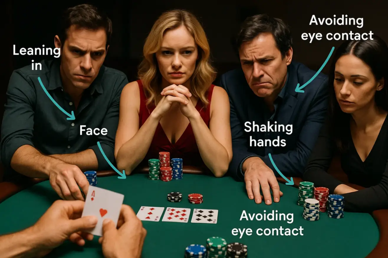 Как читать оппонентов в покере и распознавать блеф