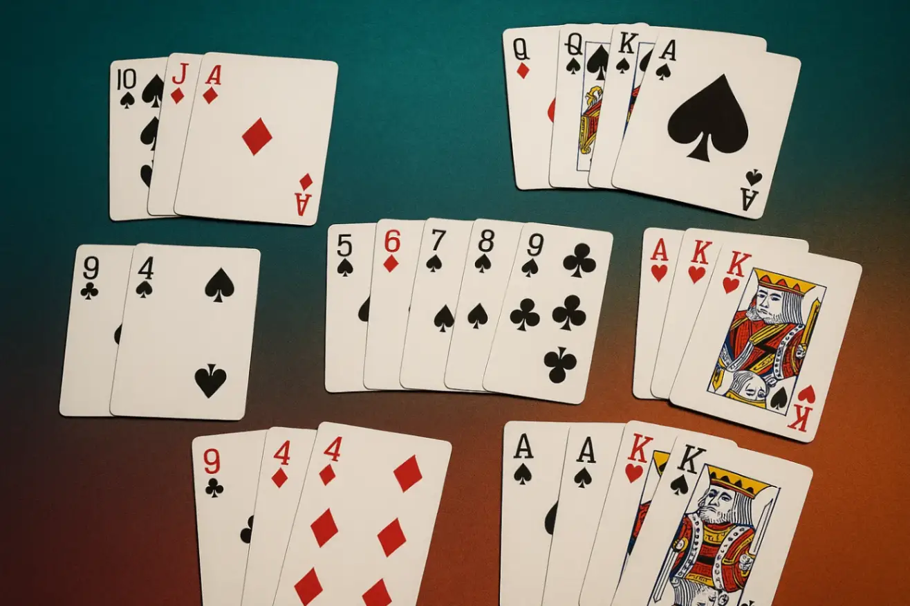Старшинство карт в покере — как определить победу